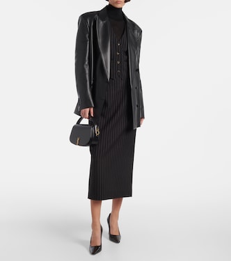 Gilet rayé en laine | Wardrobe.NYC