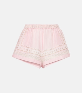 Shorts Versace Treasure aus Baumwolle und Seide | Versace