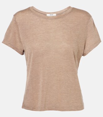 T-shirt cropped Adine in jersey | Agolde