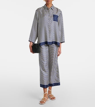 Weite Hose Nine aus Seide | 'S Max Mara