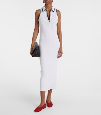 Abito midi Darien in misto cotone | Veronica Beard