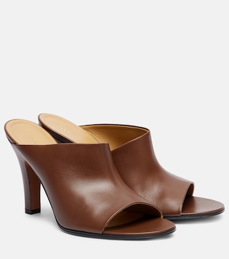 Mules Signum 90 de piel | The Row