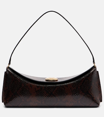 Calisso Small croc-effect shoulder bag | Jacquemus