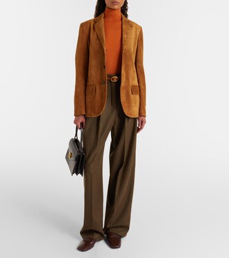 Suede blazer | Loro Piana
