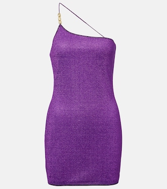 Lumière one-shoulder minidress | Oséree