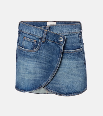 Denim wrap skirt | Coperni