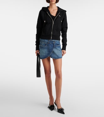 Denim wrap skirt | Coperni