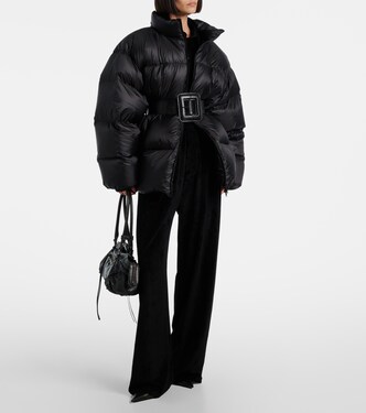 Hourglass belted down jacket | Balenciaga