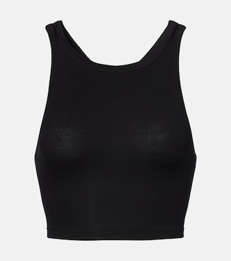 Crop top Pamela en mezcla de algodón | Calvin Klein Collection