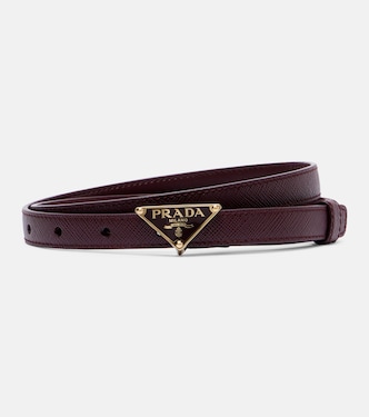 Saffiano leather belt | Prada
