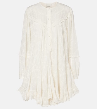 Zame embroidered cotton and silk minidress | Isabel Marant