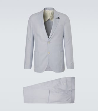 Wool, silk and linen suit | Lardini