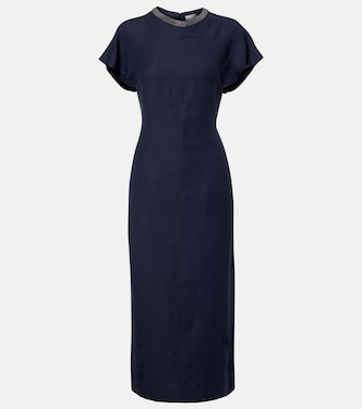 Monili midi dress | Brunello Cucinelli