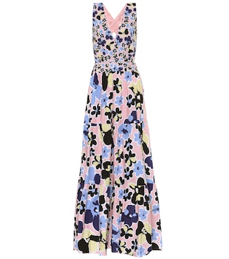 Robe longue Mimi imprimée en coton | Alexandra Miro