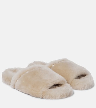 Sandali Acinda in shearling | Jimmy Choo