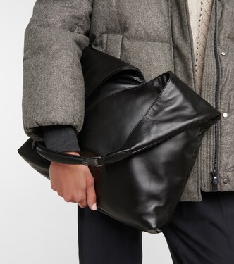 Borsa a spalla in pelle | Brunello Cucinelli