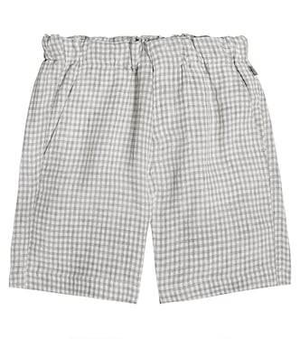 Bermuda-Shorts aus Leinen | Il Gufo