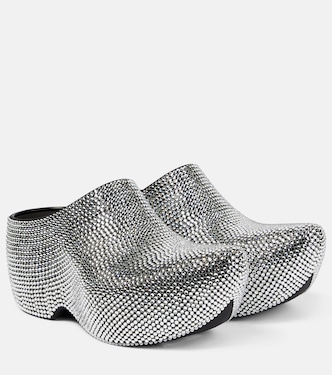 Technoclog embellished rubber clogs | Balenciaga