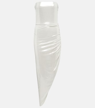 Asymmetric midi dress | Norma Kamali