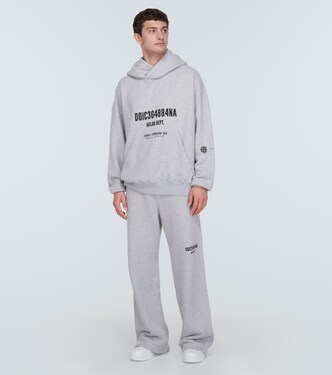 Felpa in cotone con cappuccio | Dolce&Gabbana