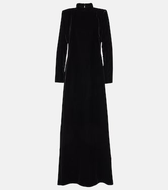 Robe aus Samt | Oscar de la Renta