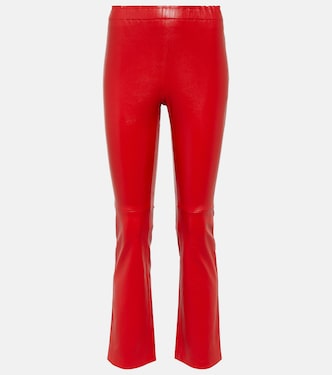 Pantalon raccourci en cuir | Stouls