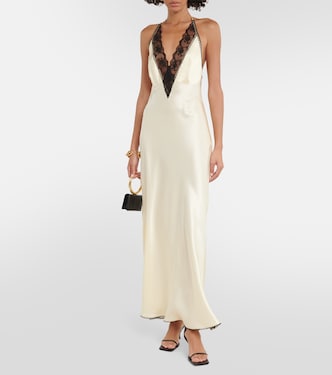 Robe longue en soie | SIR