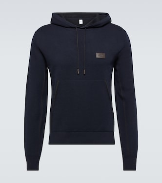 Sudadera con capucha de lana y seda | Berluti
