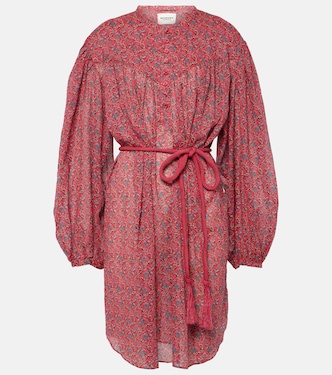 Robe Kildi en coton à fleurs | Marant Etoile