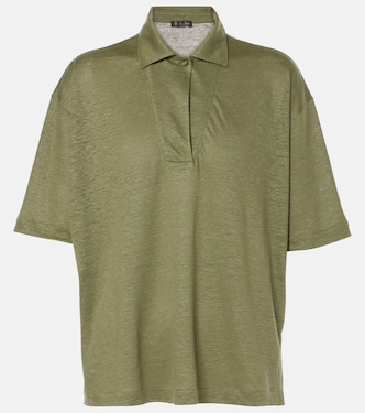 Polohemd aus Leinen | Loro Piana