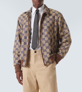 Krawatte Horsebit aus Seiden-Jacquard | Gucci