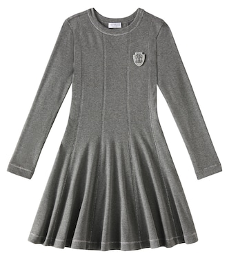 Kleid aus einem Baumwollgemisch | Brunello Cucinelli Kids
