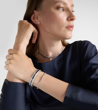 18kt white gold tennis bracelet with diamonds | Shay Jewelry