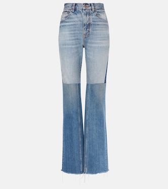Patchwork flared jeans | Chloé
