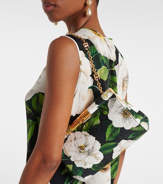 Clutch Marlene in broccato floreale | Dolce&Gabbana