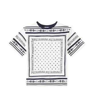 Logo cotton jersey T-shirt | Dolce&Gabbana Kids