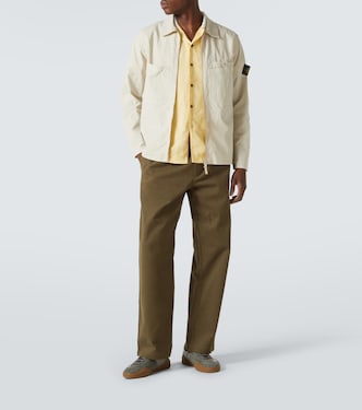 Hemdjacke aus einem Baumwollgemisch | Stone Island