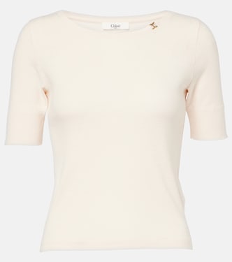 T-Shirt aus Baumwoll-Jersey | Chloé