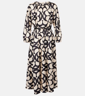 Nina silk twill maxi dress | 'S Max Mara