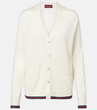 Cárdigan de cachemir y seda | Gucci