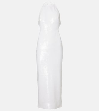Cindy sequined halterneck midi dress | The New Arrivals Ilkyaz Ozel