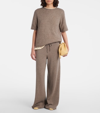 T-shirt Cecelia in cashmere e seta | Lisa Yang