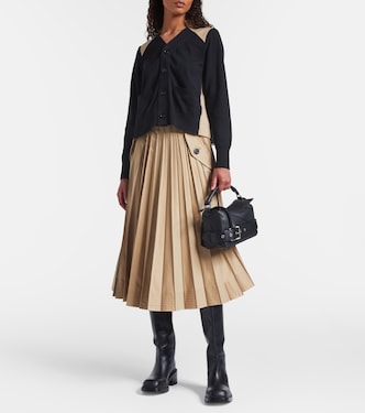 Cardigan en gabardine | Sacai