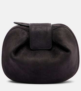 Clutch Demi aus Veloursleder | Gabriela Hearst