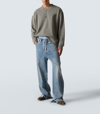 Zip-up cotton sweatshirt | Maison Margiela