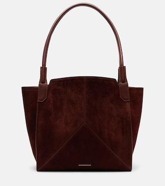 Tote Bag Victoria Small aus Veloursleder | Victoria Beckham