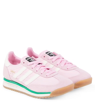 SL 72 RS suede-trimmed sneakers | Adidas Originals Kids