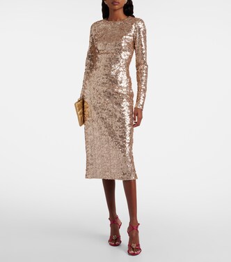 亮片酒会裙 | Dolce&Gabbana