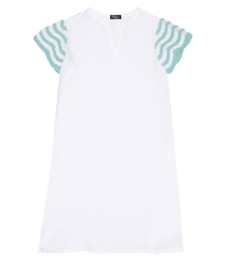 Vestido Lillie de lino | Loro Piana Kids