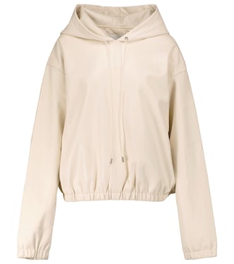 Sudadera Agata de piel sintética | The Frankie Shop